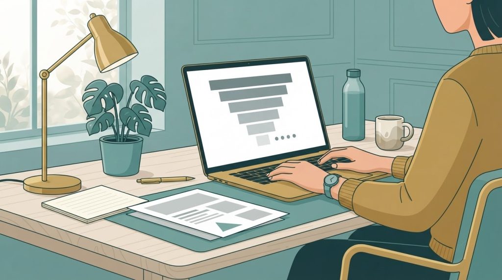 phân chia nội dung giữa marketplace và website riêng theo hành trình mua